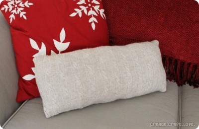 Cable Sweater Pillow