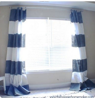 Painted Stripe Curtains