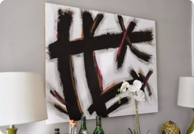 Black and White Abstract Art Anyone Can Paint