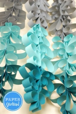 Anthropologie Inspired Paper Garland