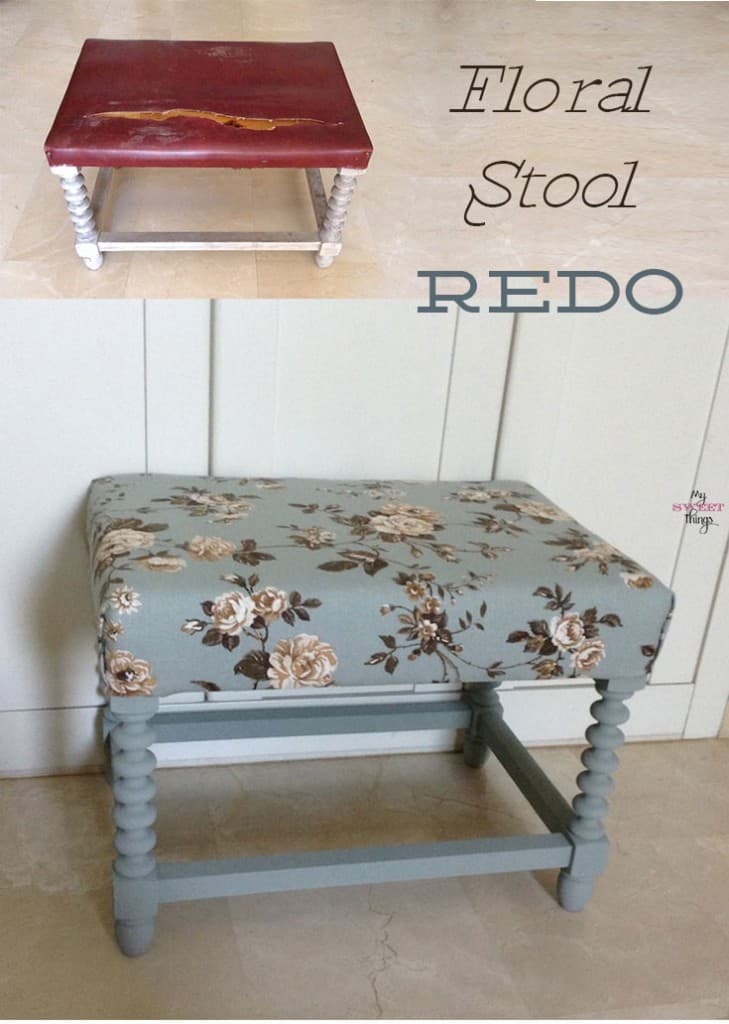 Old Stool Makeover