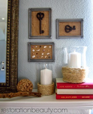 DIY Mini Seashell Art