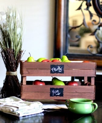 Small Stackable Wooden Crates