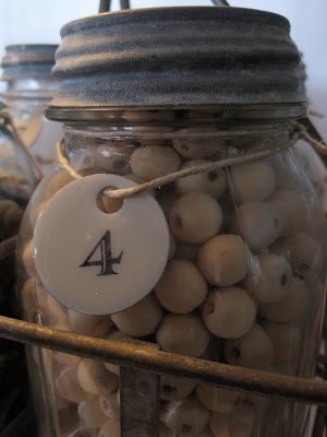 Faux Numbered Wine Barrel Markers