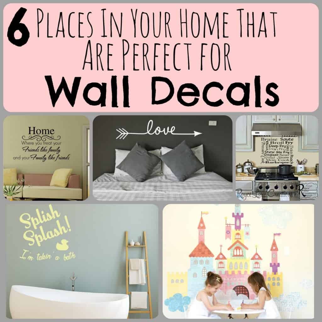 6 Great Places to Put Wall Decals in Your Home