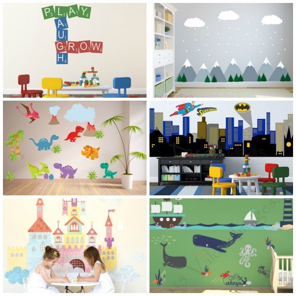 6 Great Places to Put Wall Decals in Your Home