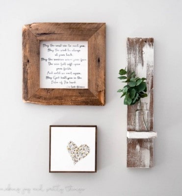 Rustic Farmhouse Shelf