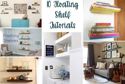 10 Beautiful Floating Shelves