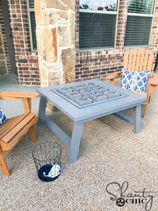 It's Time to Play Outdoor Gametable - KnockOffDecor