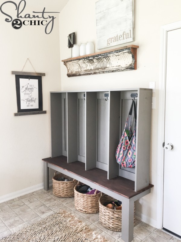 Space Saving and Functional Wall Locker