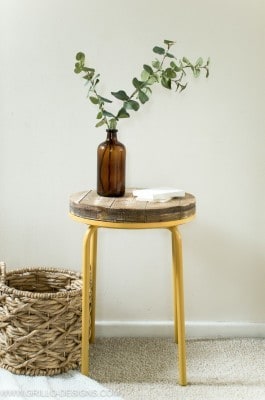 Charming Accent Side Table