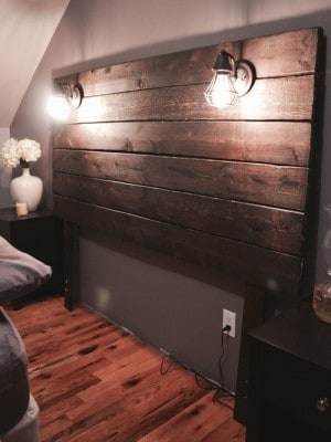 Beautifully Crafted Rustic Headboard
