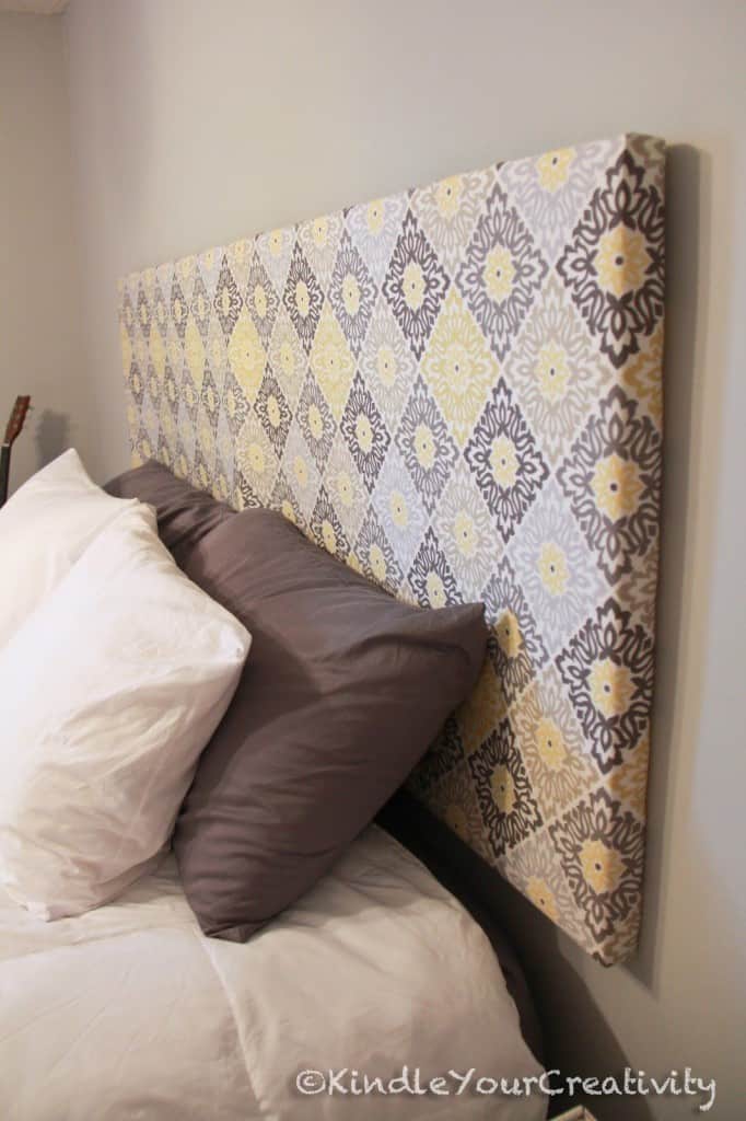 Easy to Make Headboard - KnockOffDecor