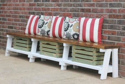 Popular Outdoor Storage Bench