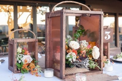 Wedding Decor Rustic Lantern