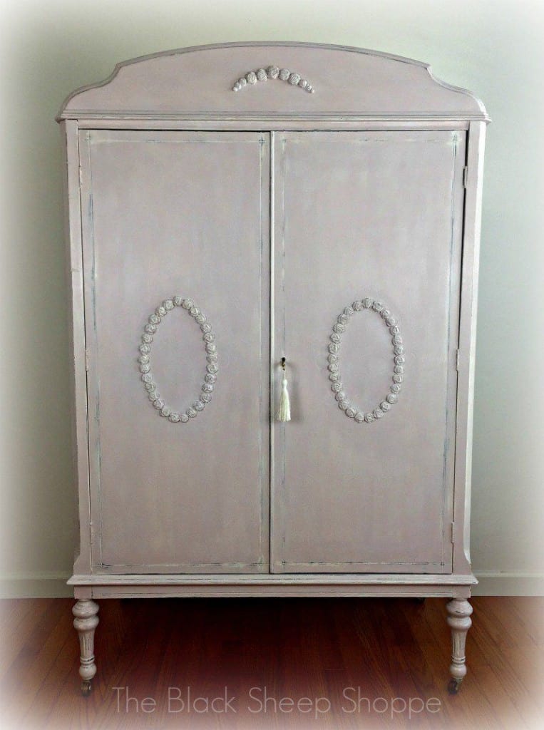 Graceful and Elegant Armoire Makeover - KnockOffDecor