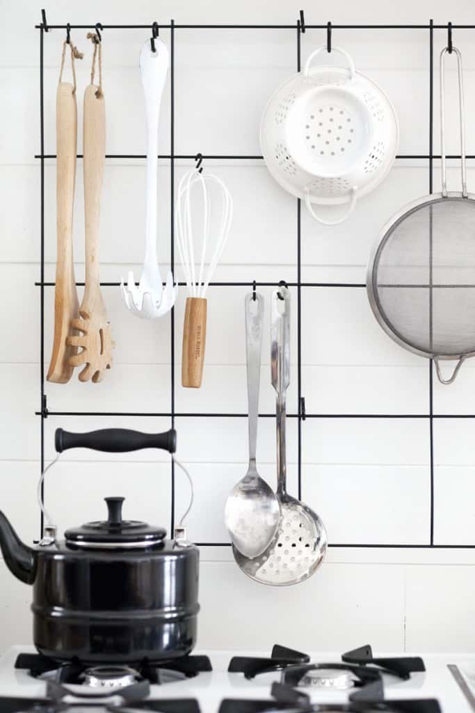 How To Make A WallHanging Kitchen Utensil Rack