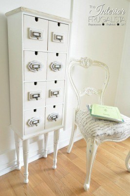 Apothecary Cabinet Side Profile