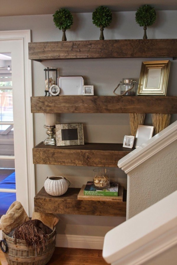 Floating Shelves And Decor Ideas Knockoffdecor