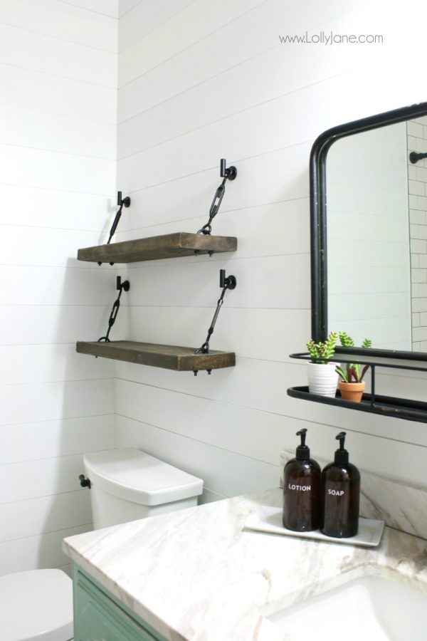 DIY Open Shelving