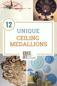 12 Unique & Creative Ideas for Ceiling Medallions