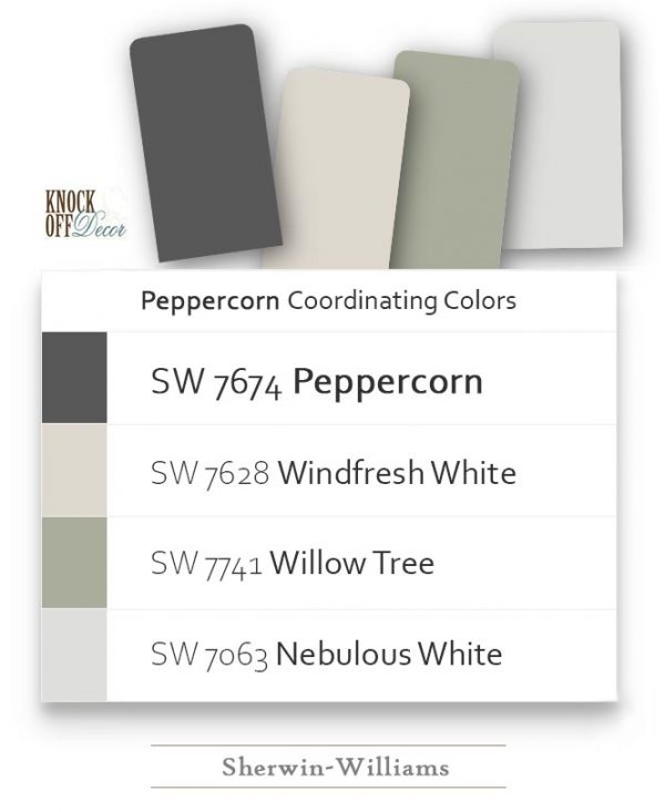 Sherwin Williams Peppercorn Review The Perfect Dark Gray for You