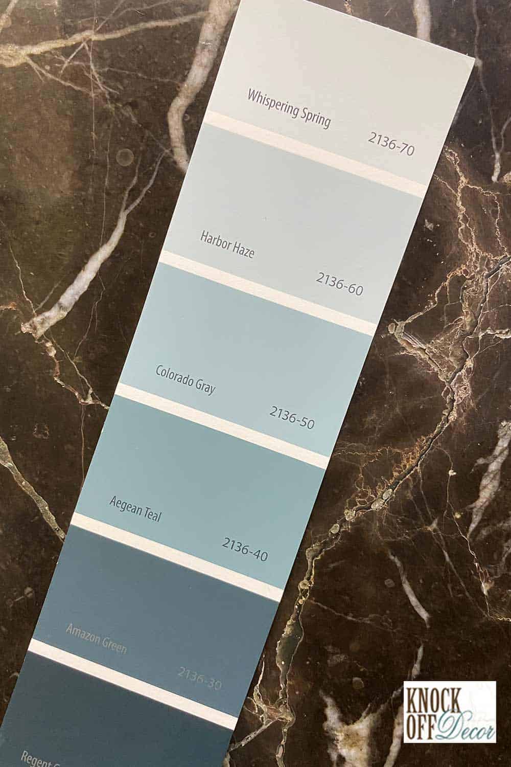 Benjamin Moore Aegean Teal Reveal Why Is This BlueGreen So
