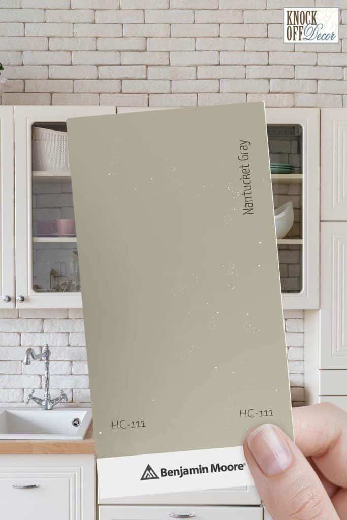 Benjamin Moore Nantucket Gray Review A Muted and Earthy Green Paint