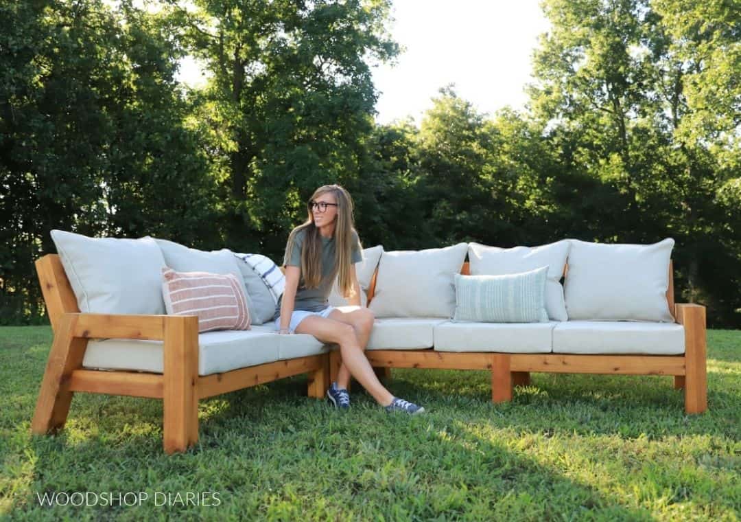 Backyard DIY Sectional