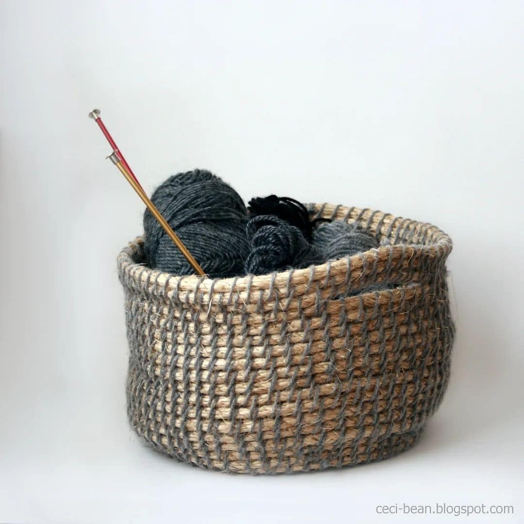 Budget Friendly DIY Rope Basket You&rsquo;ll Love