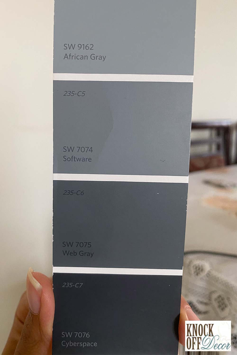 Sherwin Williams Cyberspace Review A Dramatic Black & Blue Dark Gray