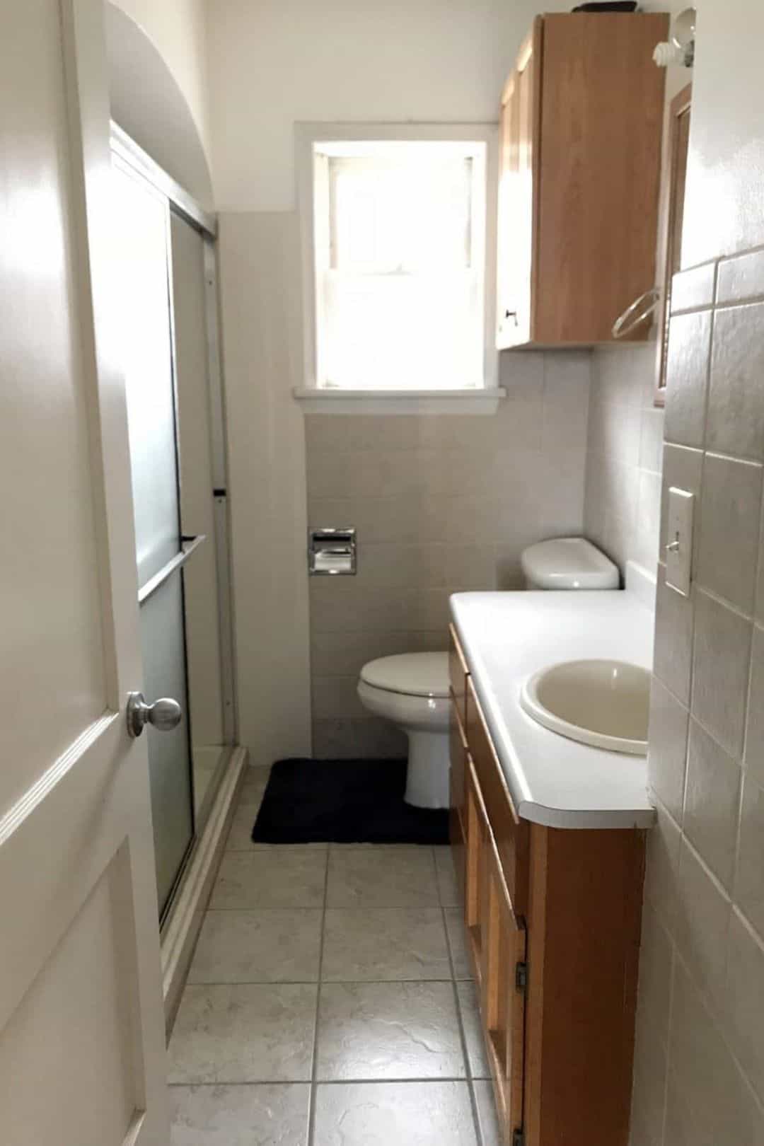 Easy DIY Bathroom Makeover You Can Do before