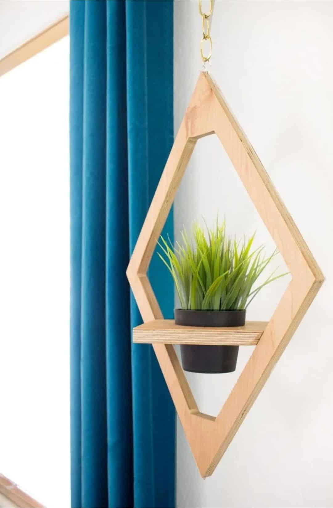 Easy DIY West Elm Hanging Planter with Modern Vibes