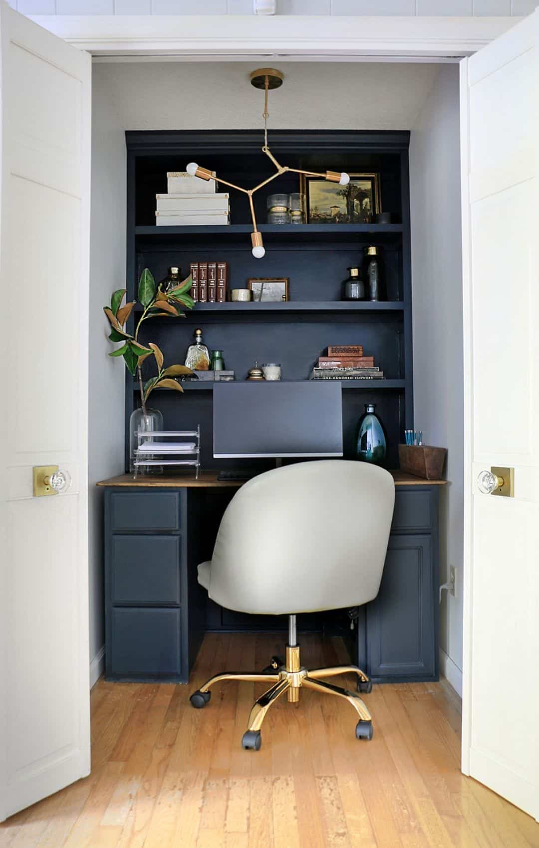 How to Create a DIY Closet Office