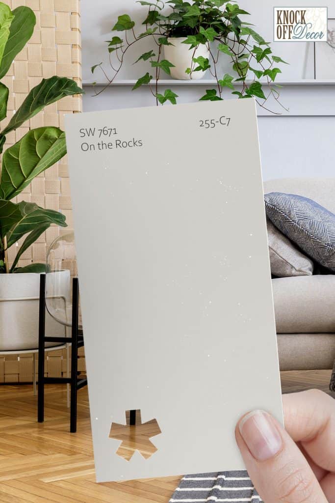 Sherwin Williams On the Rocks Review Warm Your Home in Gray