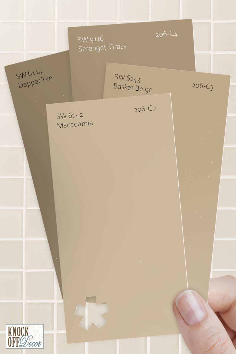Sherwin Williams Macadamia SW 6142 The Best Tan Color for Traditional
