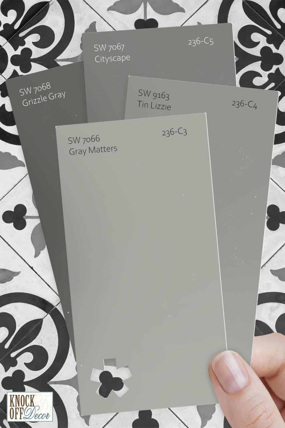 Sherwin Williams Gray Matters SW 7066 A Timeless Gray for Strength