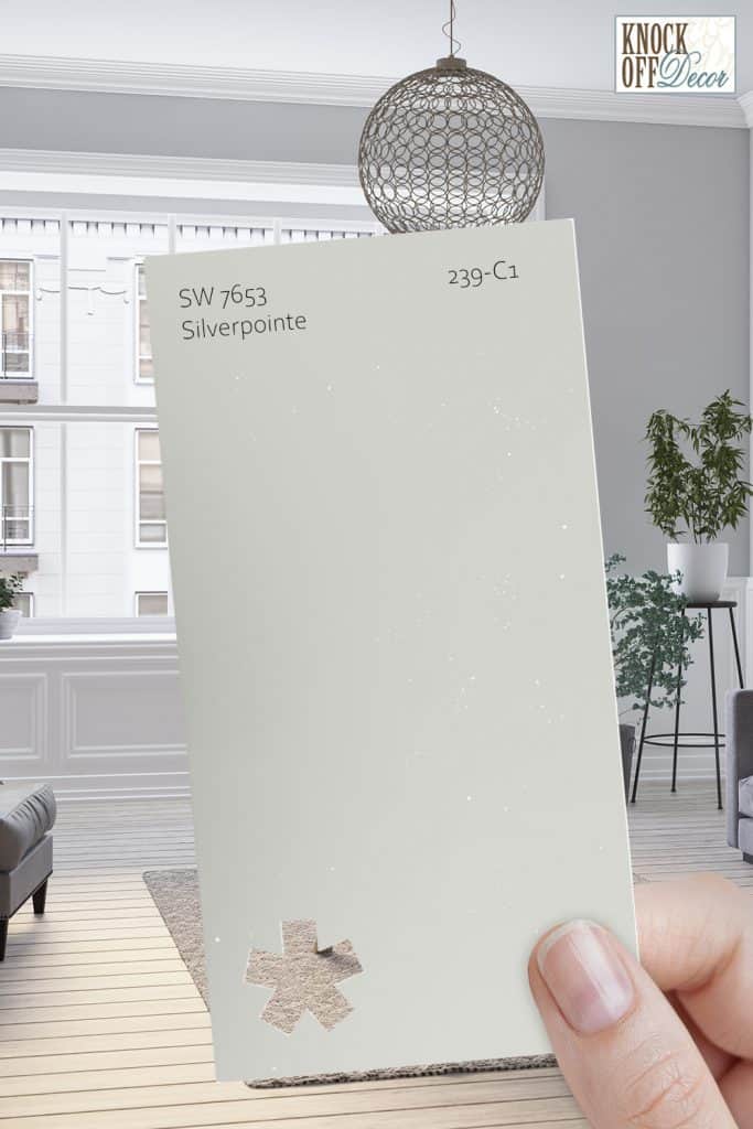 Sherwin Williams Silverpointe Review Silver or Crispy Gray