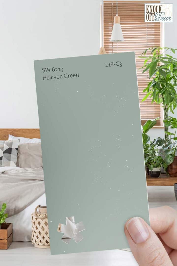 Sherwin-Williams Halcyon Green SW 6213 – The Gorgeous Cool Blue-Green ...