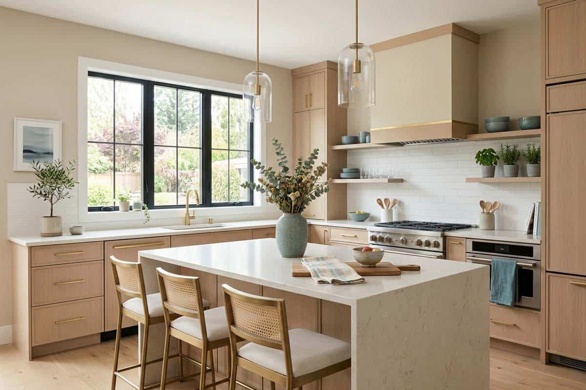accessible beige in kitchen