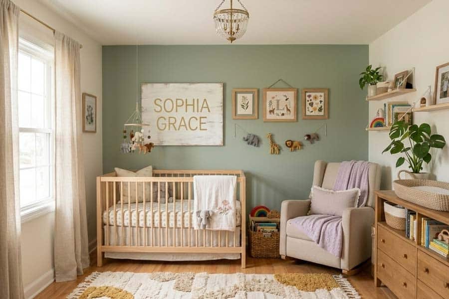 baby-room-with-wall-art baby room with wall art