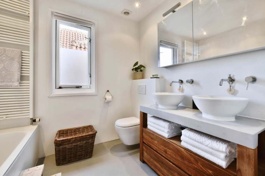 bathroom sinks and fixtures