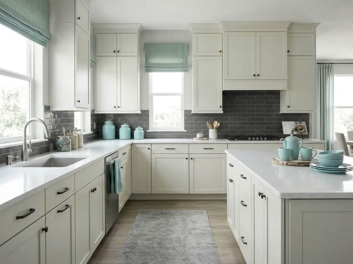 behr frost in kitchen ex