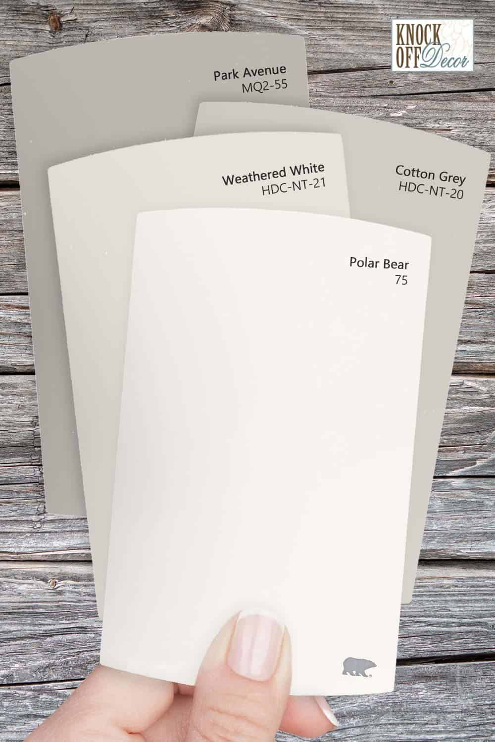 Behr Polar Bear 75 The True Behr White Paint Color