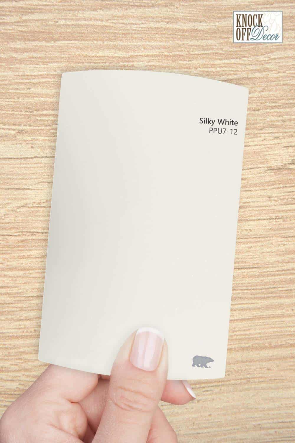 Behr Silky White PPU712 A Calming and Beloved OffWhite Paint