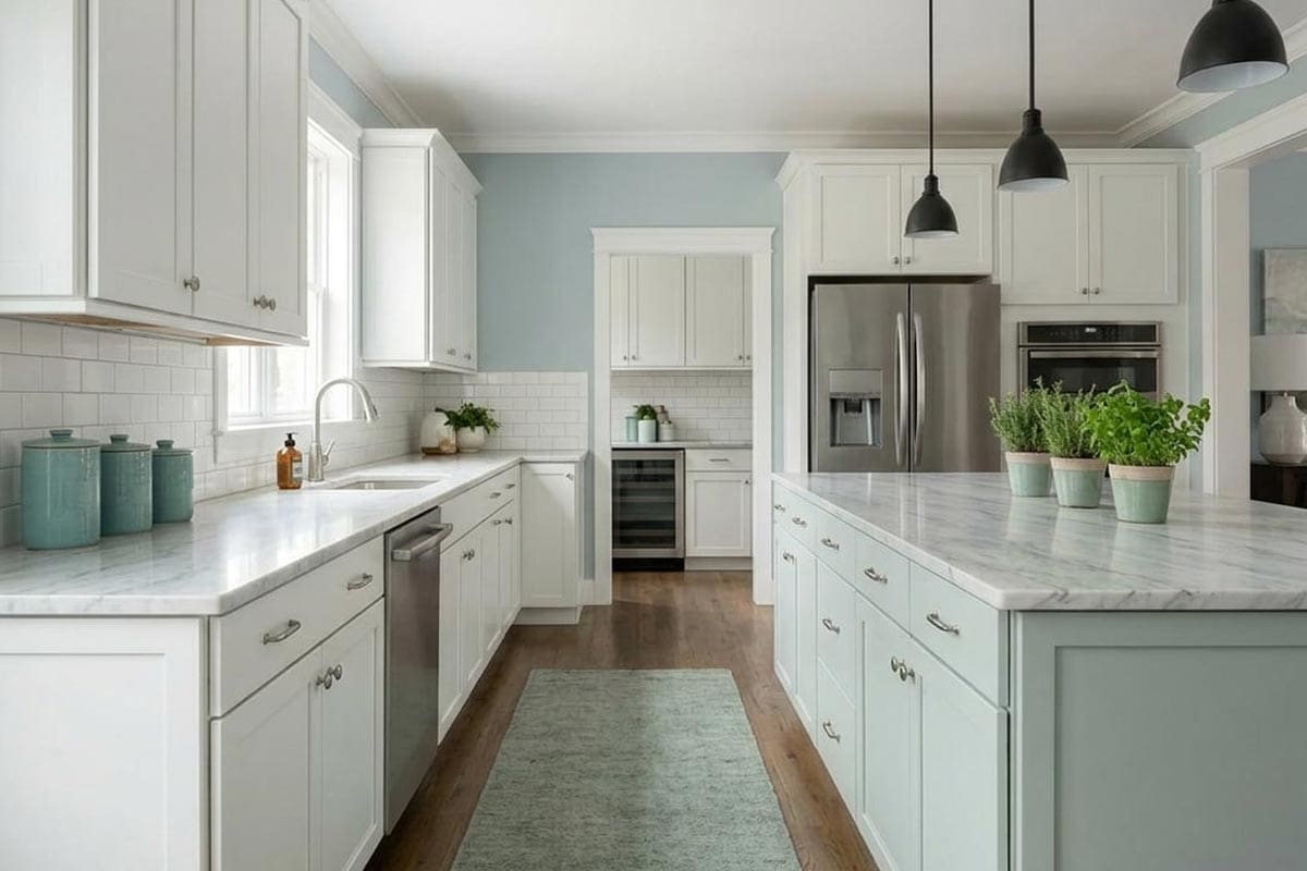 ben moor painted kitchen