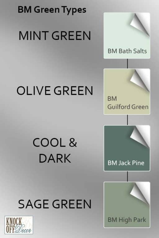 Benjamin Moore Green Colors Most Popular + My Best Picks for Your Home