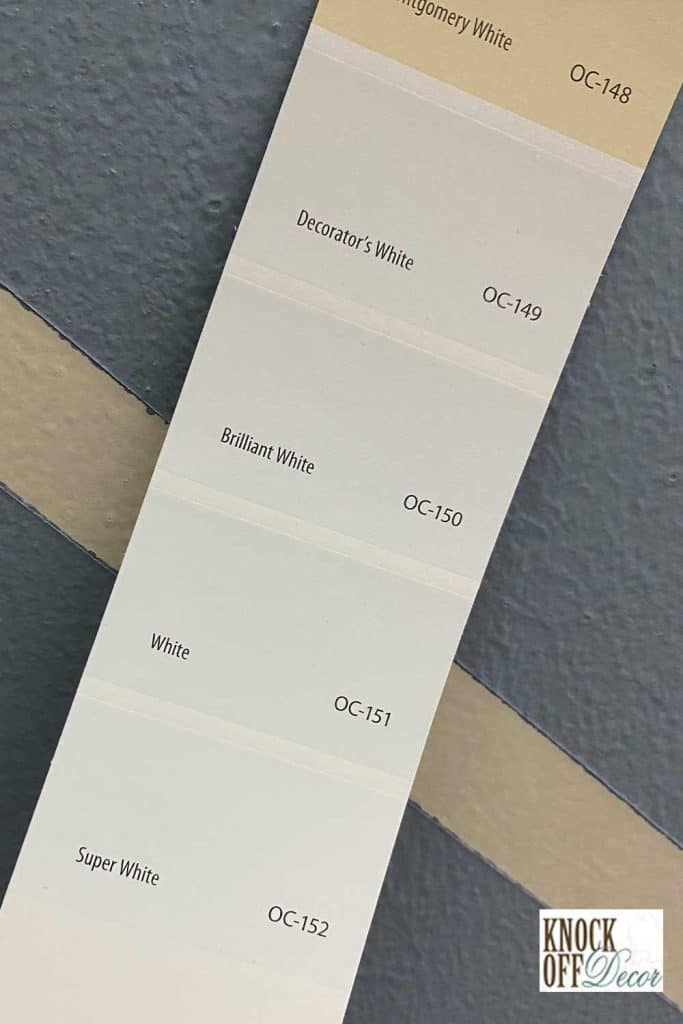 Benjamin Moore Super White OC152 The Supreme Clean White to Brighten