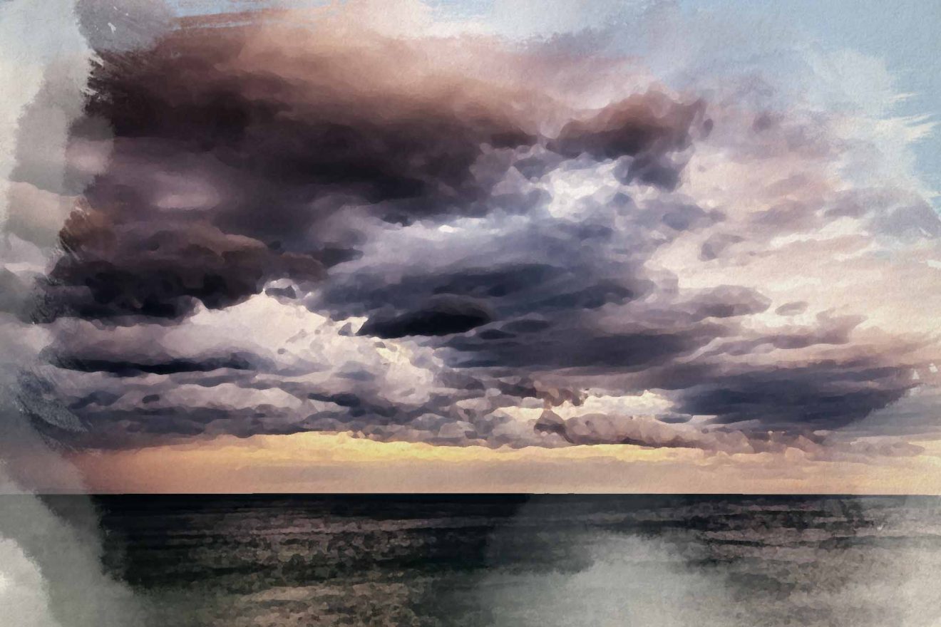 25+ Wonderous Watercolor Cloud Paintings That Will Make Your Day