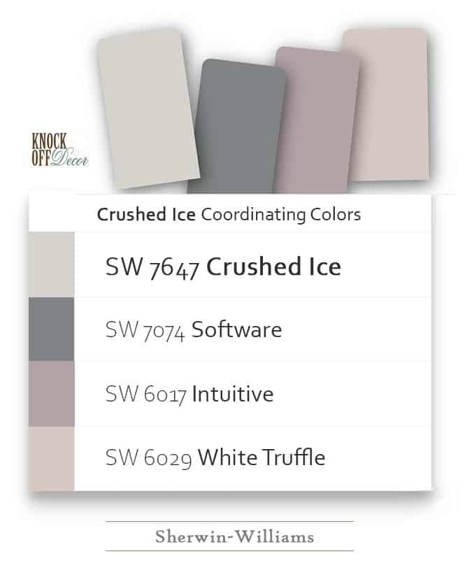 Sherwin Williams Crushed Ice Rview A Warm Gray and Pastel to Delight Your Home